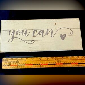 Preloved You Can wallhanging.